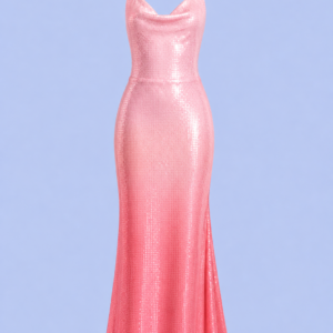 Rosé Glow Dress