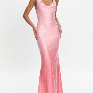 Rosé Glow Dress
